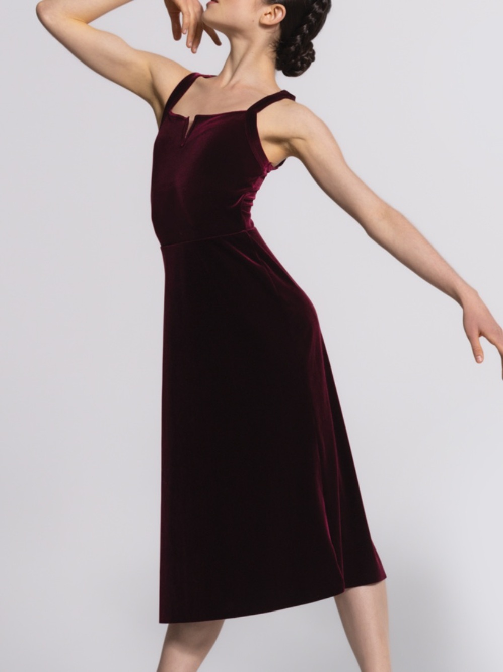 No Fool
D12212
Weissman Elite Elegant Women's Velvet Midi Dress AL